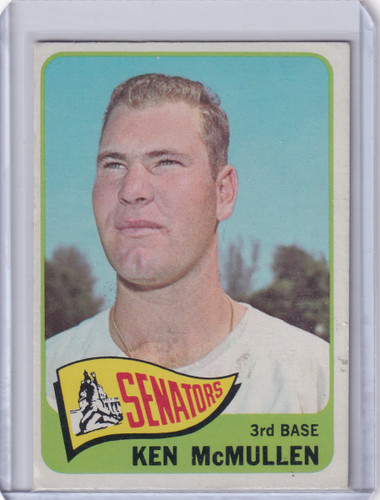 1965 Topps Baseball #319 Ken McMullen - Washington Senators