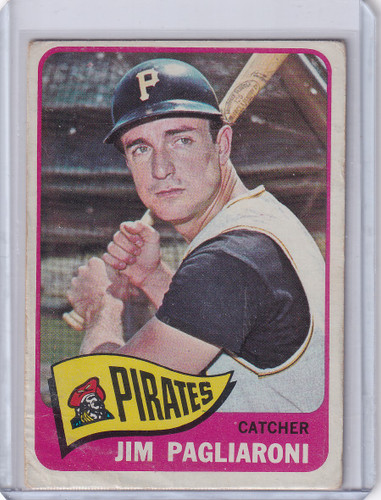 1965 Topps Baseball #265 Jim Pagliaroni - Pittsburgh Pirates