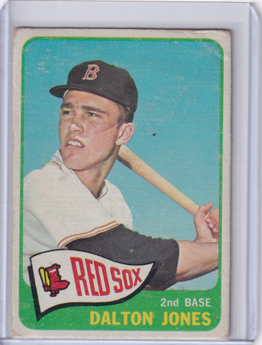 1965 Topps Baseball #178 Dalton Jones - Boston Red Sox