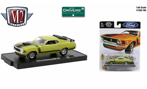 M2 Machines Auto-Drivers 1:64 R105 1970 Ford Mustang Boss 302