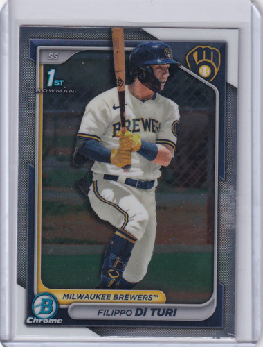 2024 Bowman Baseball #BCP-101 Filippo Di Turi - Milwaukee Brewers
