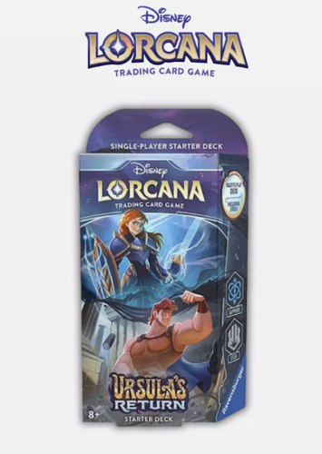 Disney Lorcana:Ursula's Return Sapphire and Steel Starter Deck