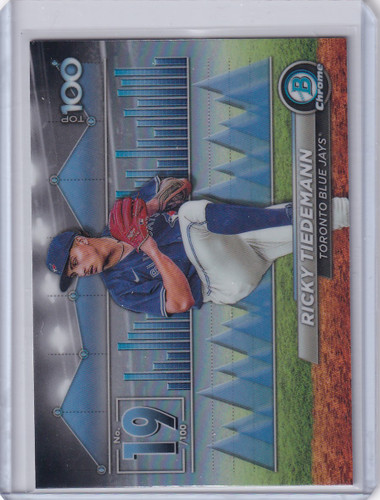 2024 Bowman Baseball #BTP-19 Ricky Tiedemann - Toronto Blue Jays