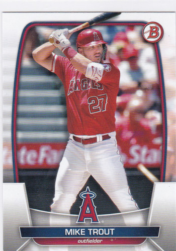 2023 Bowman #89 Mike Trout Los Angeles Angels