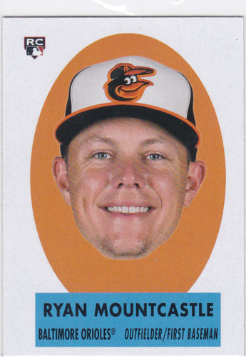 2021 Topps Archives #69PO-15 Ryan Mountcastle RC 1969 Peel off Insert Orioles