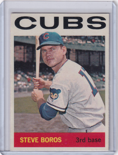 1964 Topps Baseball #131 Steve Boros - Chicago Cubs