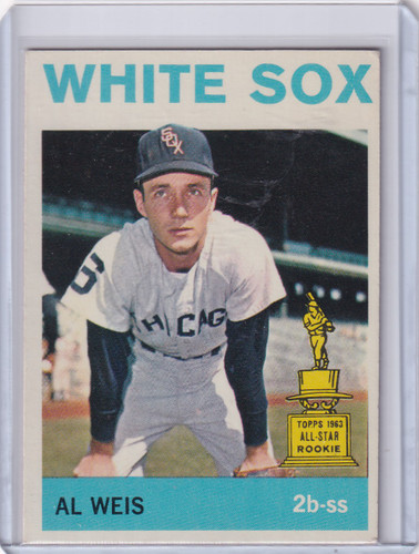1964 Topps Baseball #168 Al Weis ASR - Chicago White Sox