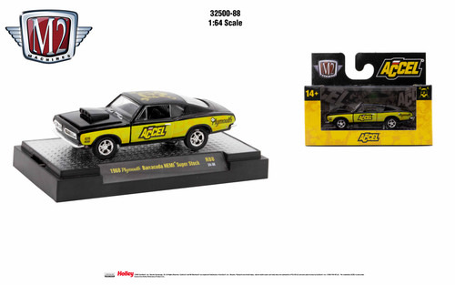 M2 Machines Auto Trucks Rel 88 1:64 1968 Plymouth Barracuda Hemi Super Stock
