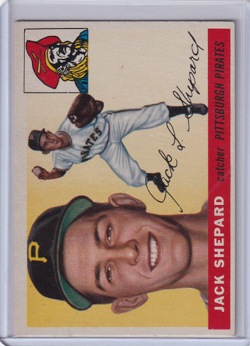 1955 Topps #73 Jack Shepard - Pittsburgh Pirates
