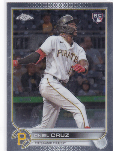 2022 Topps Sonic Chrome #128 Oneil Cruz RC Pittsburgh Pirates
