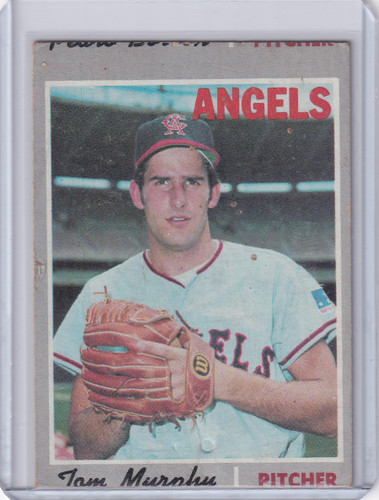 1970 Topps Baseball #351 Tom Murphy - California Angels