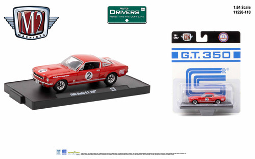 M2 Machines Auto-Drivers 1:64 R110 1966 Shelby GT 350