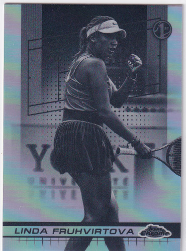 2024 Topps Chrome Negative Refractor #68 Linda Fruhvirtova