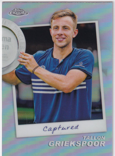2024 Topps Chrome Captured #CTD-TG Tallon Griekspoor