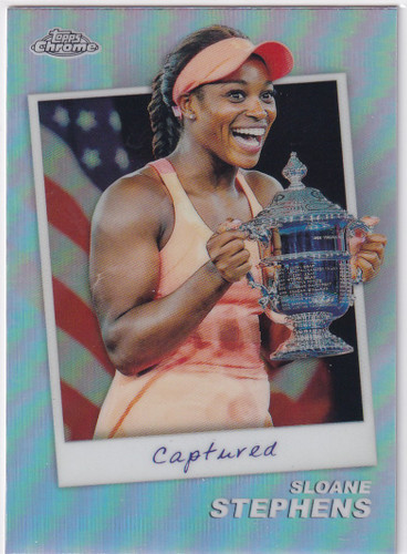 2024 Topps Chrome Captured #CTD-SS Sloane Stephens
