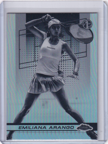 2024 Topps Chrome Negative Refractor #116 Emiliana Arango