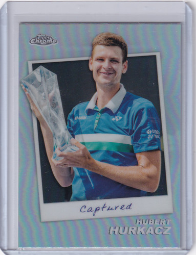 2024 Topps Chrome Captured #CTD-HH Hubert Hurkacz