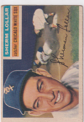 1956 Topps #243 Sherm Lollar - Chicago White Sox