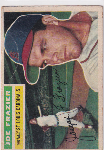 1956 Topps #141 Joe Frazier - St. Louis Cardinals