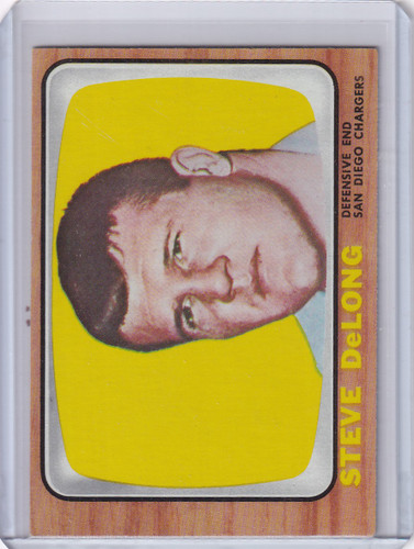 1966 Topps Football #121 Steve DeLong - San Diego Chargers