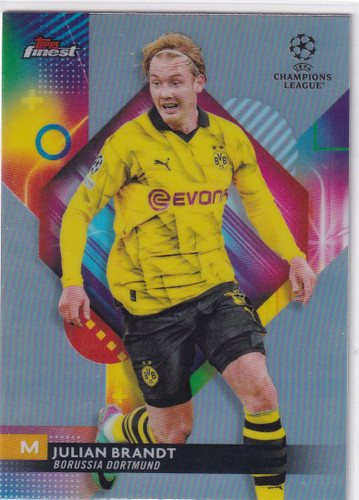 2023-24 Finest Refractor #129 Julian Brandt - Borussia Dortmund