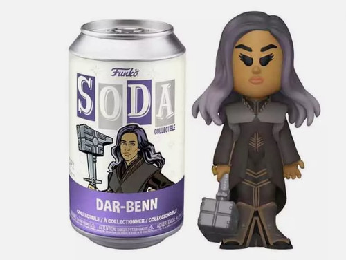Funko Soda: Marvel  Dar-Benn Figure in Can SEALED