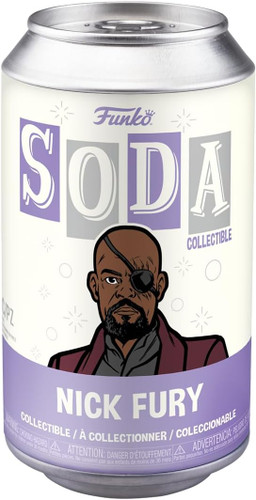 Funko Soda: Marvel  Nick Fury Figure in Can SEALED