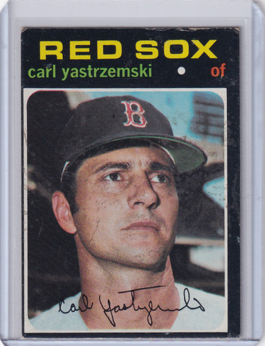 1971 Topps Baseball #530 Carl Yastrzemski - Boston Red Sox