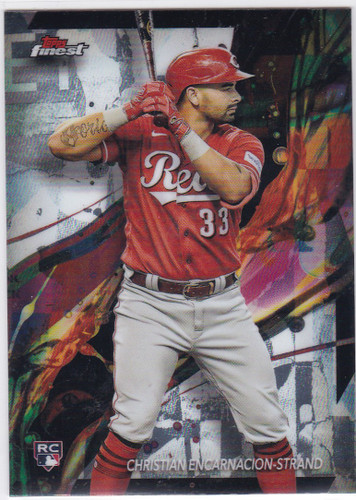 2024 Topps Finest #4 Christian Encarnacion-Strand RC Cincinnati Reds