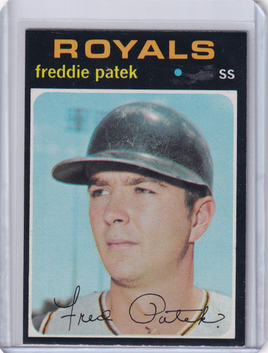 1971 Topps Baseball #626 Freddie Patek - Kansas City Royals