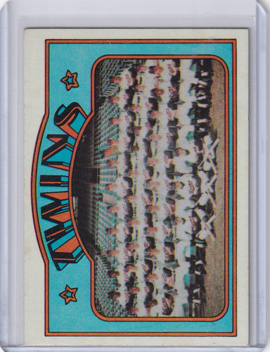 1972 Topps Baseball #156 Minnesota Twins TC - Minnesota Twins