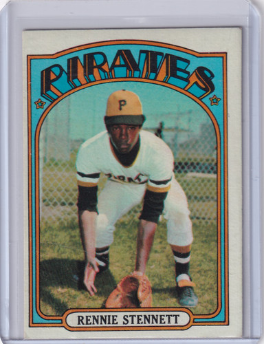 1972 Topps Baseball #219 Rennie Stennett RC - Pittsburgh Pirates