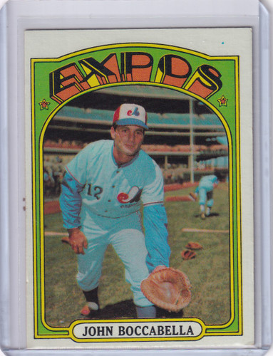 1972 Topps Baseball #159 John Boccabella - Montreal Expos