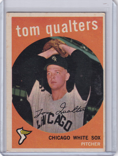 1959 Topps Baseball #341 Tom Qualters - Chicago White Sox