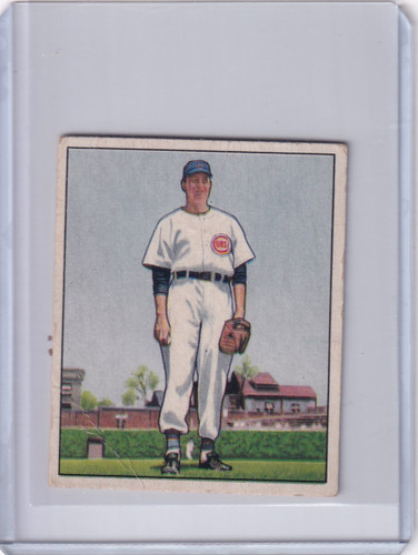 1950 Bowman Baseball #61 Bob Rush - Chicago Cubs RC