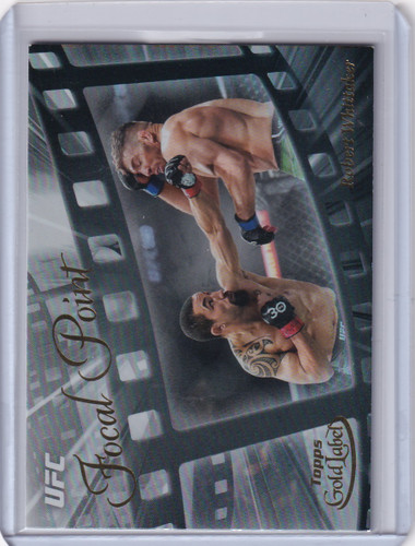 2024 Topps Gold Label Focal Point #FP-2 Robert Whittaker