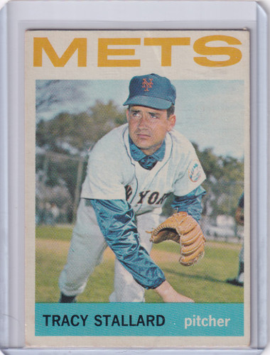 1964 Topps Baseball #176 Tracy Stallard - New York Mets