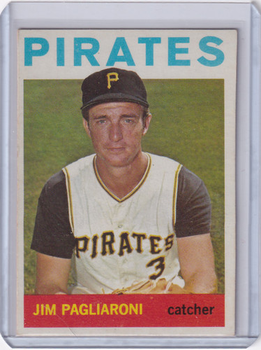 1964 Topps Baseball #392 Jim Pagliaroni - Pittsburgh Pirates