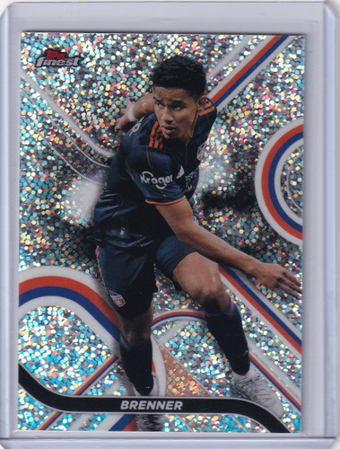 2022 Topps Finest Mini Diamond #41 Brenner 87/175 - FC Cincinnati