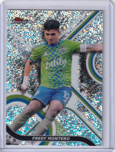 2022 Topps Finest Mini Diamond #70 Fredy Montero 19/175 - Seattle Sounders FC