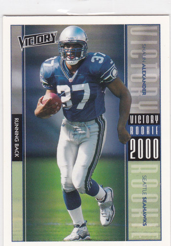 2000 Upper Deck Victory #319 Shaun Alexander RC Rookie Seattle Seahawks