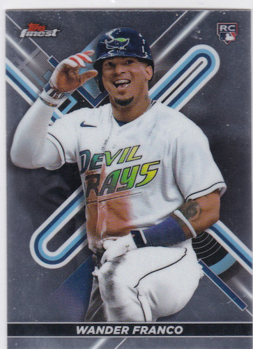 2022 Topps Finest #2 Wander Franco RC Tampa Bay Rays