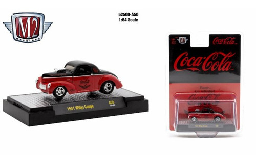 M2 Machines Coca-Cola Release A50 1941 Willy's Coupe