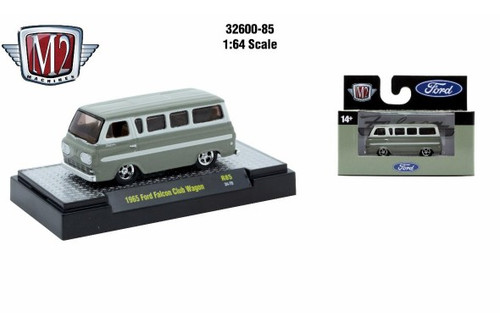 M2 Machines 1:64 Detroit Muscle R85 1965 Ford Falcon Club Wagon