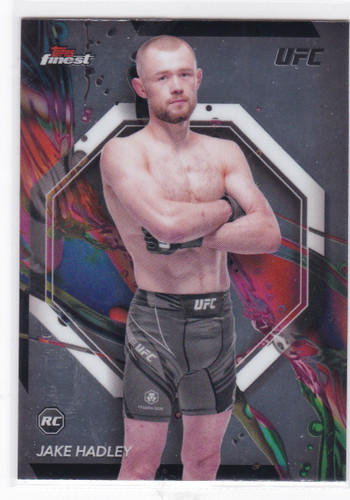 2024 Topps Finest #91 Jake Hadley RC Bantamweight
