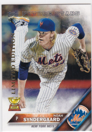 2016 Topps Limited Edition #43 Noah Syndergaard New York Mets