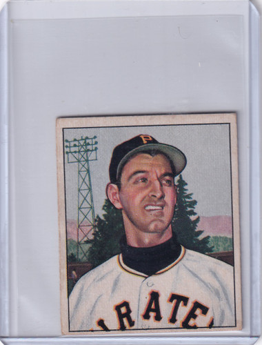 1950 Bowman Baseball #201 Pete Castiglione - Pittsburgh Pirates