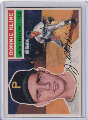 1956 Topps #94 Ron Kline - Pittsburgh Pirates