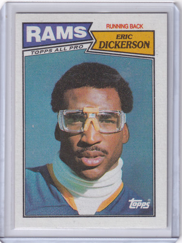 1987 Topps Football #146 Eric Dickerson - Los Angeles Rams