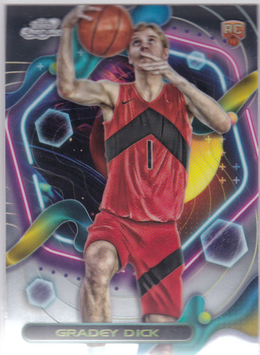 2023-24 Topps Cosmic Chrome #162 Gradey Dick RC Toronto Raptors
